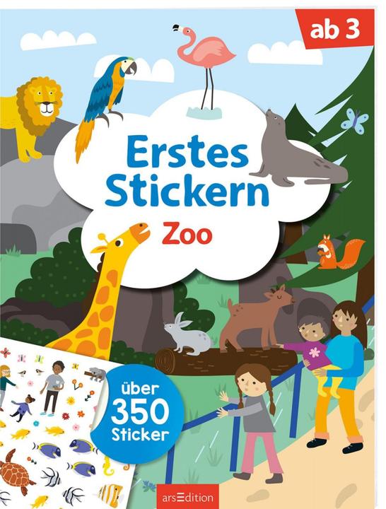 Actual product image First Sticker Zoo