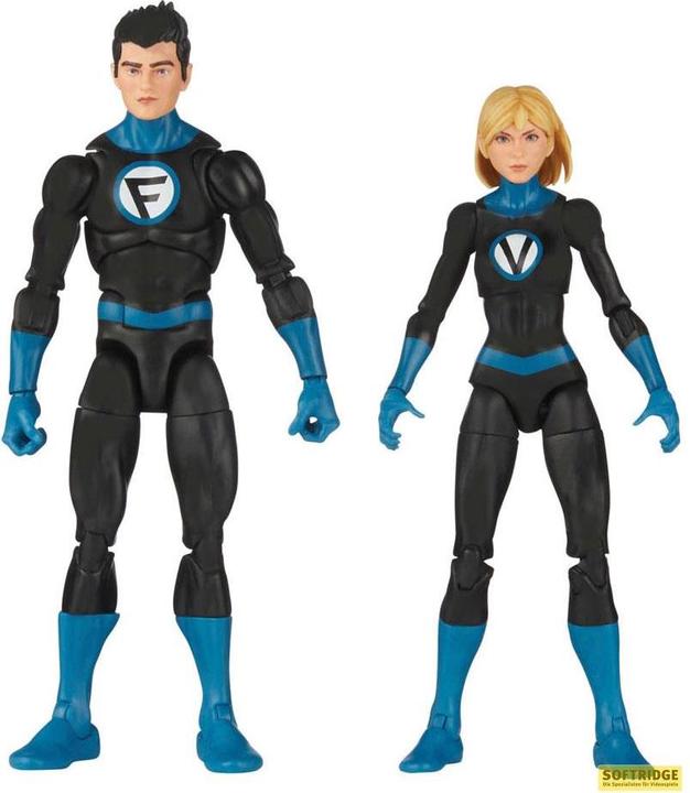 Immagine prodotto Hasbro Fantastic Four Marvel Legends Action Figures 2-Pack Franklin Richards e Valeria Richards 15 cm