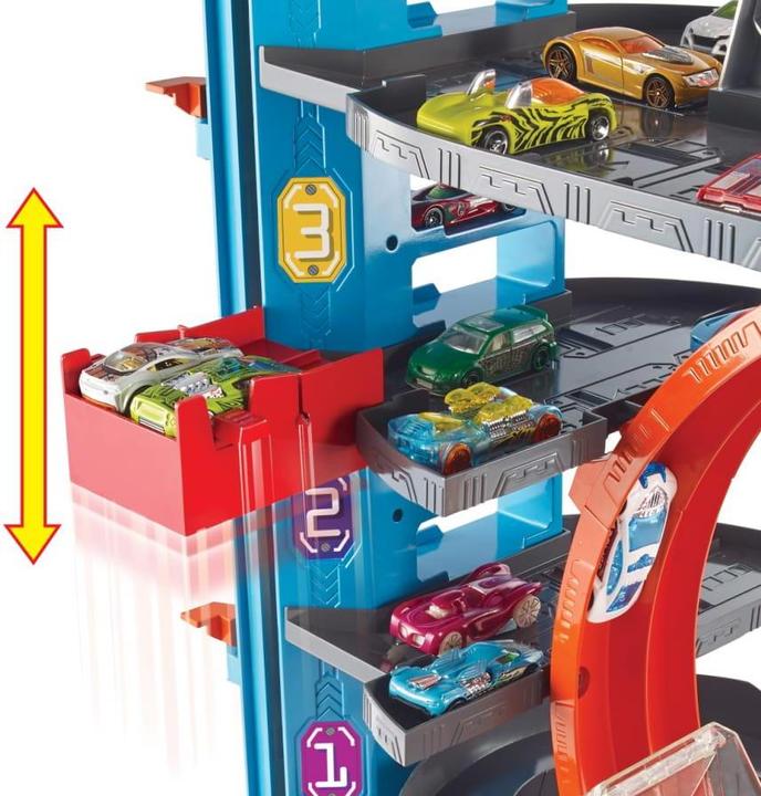Image du produit Hot Wheels Garage ultime de la ville avec attaque de requins
