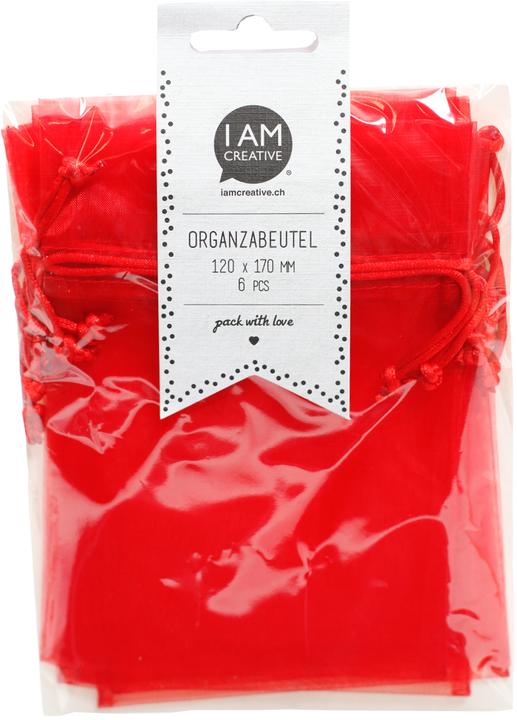 Immagine prodotto I Am Creative Sacchetto di organza (Borsa in organza, 6 x)