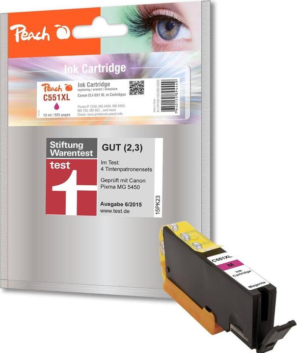 Immagine prodotto Peach Cli-551m XL (M)