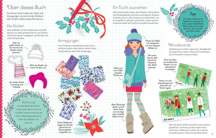 Immagine prodotto Il mio libro di adesivi di moda: collezione invernale