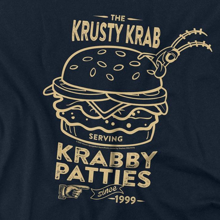 Produktbild Spongebob Squarepants The Krusty Krab Shock Mono TShirt (L)