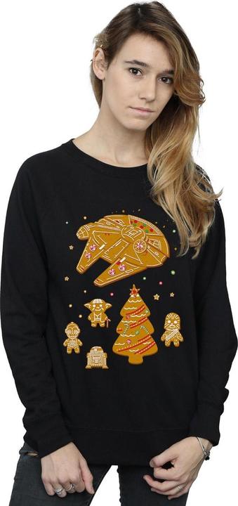 Actual product image Star Wars Womens/Ladies Gingerbread Rebels Sweatshirt (XXL)