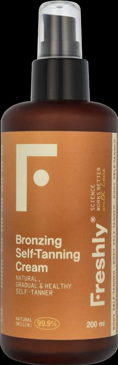 Produktbild Freshly Cosmetics Natural Cream Bronzing Radiance Bronzer 200ml (Selbstbräunungstuch, 200 ml)