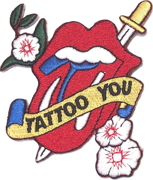 Produktbild The Rolling Stones Aufnäher zum Aufbügeln Tattoo You Polyester