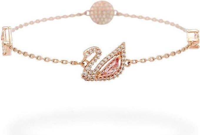 Actual product image Swarovski Dazzling Swan Bracelet (18 cm, Stainless steel)