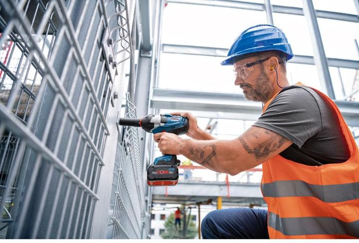 Produktbild Bosch Professional Akku-Drehschlagschrauber GDS 18V-1050 H, 2 Akku ProCORE18V 5.5Ah, Ladg., L-BOXX (Akkubetrieb)