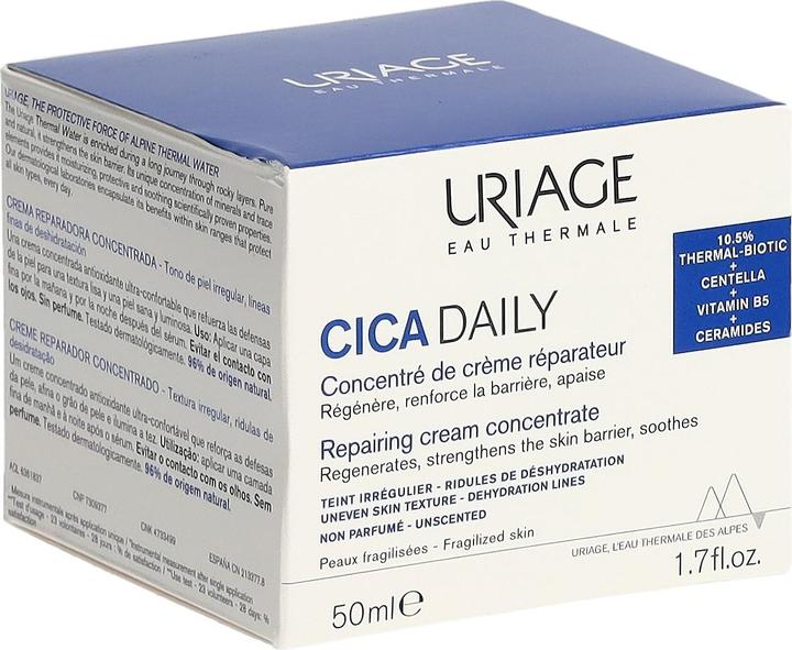Actual product image Uriage Dagcréme Concentrate Cica Daily Repairing 50 ml (50 ml, Face toner)