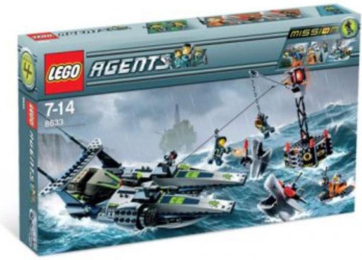 Actual product image LEGO Agents Mission 4: Rescue with the speedboat (8633) (8633)