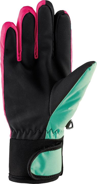Produktbild Vikingsports Viking Europe Fin Handschuhe Kinder pink/grün Handschuhgrösse 4 2021 Outdoor Handschuhe (4)
