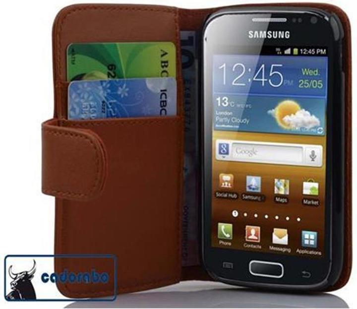Produktbild Cadorabo Book Glatt Cover (Samsung Galaxy Ace 2)