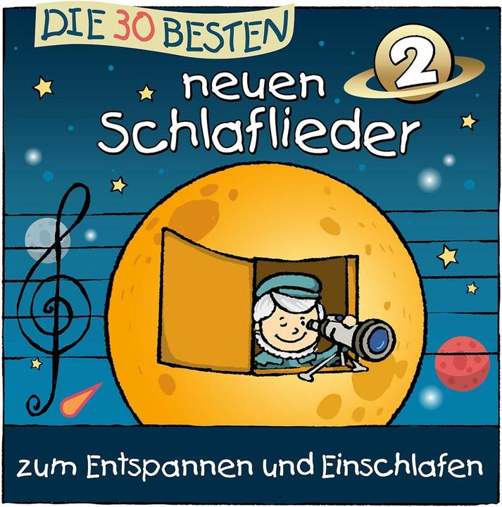 Produktbild Die 30 besten neuen Schlaflieder 2 (Simone/Glück, Karsten/DieKita-Fröscheua, Sommerland, Deutsch)