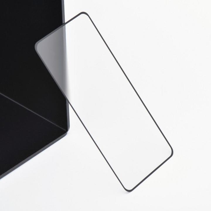 Actual product image OEM 2 Products without IMEI/SN 5D Full Glue Tempered Glass - for iPhone 13 Pro Max (MATTE) black (2 Piece, Apple iPhone 13 Pro Max)
