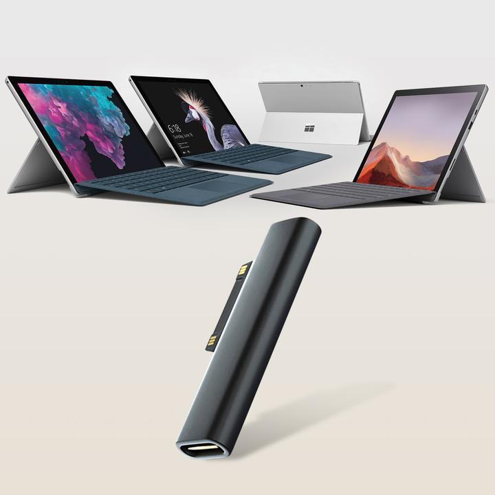 Produktbild Avizar Surface Pro 7 / 6 / 5 / 4 Ladeadapter (USB Typ C, Proprietär)