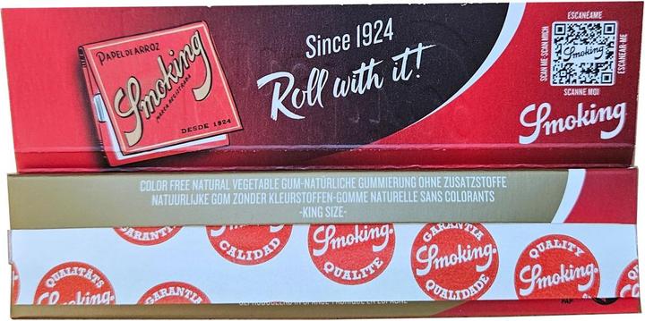 Actual product image Smoking Gold KingSize Slim