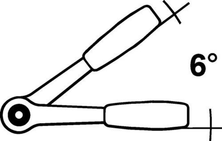 Actual product image Stahlwille Reversible ratchet 1/4 (6.3 mm) 11 (1/4")