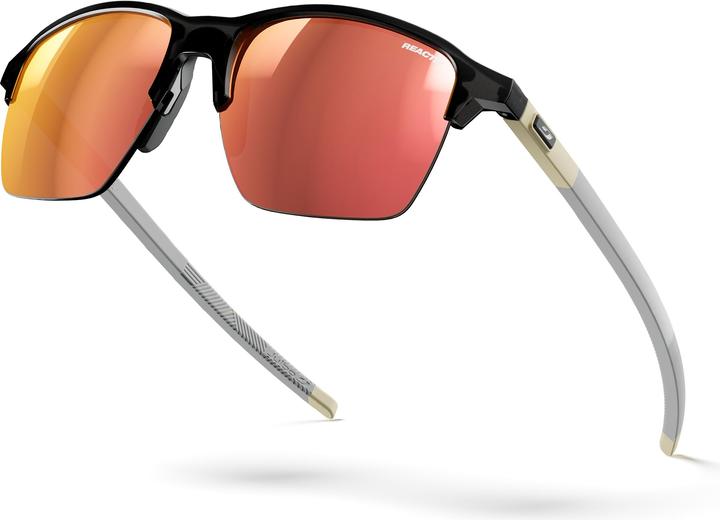Produktbild Julbo Crossline Reactiv GC S1-3 (VLT 10-46%) (Beige matt, Black, REACTIV 1-3 Glare Control)