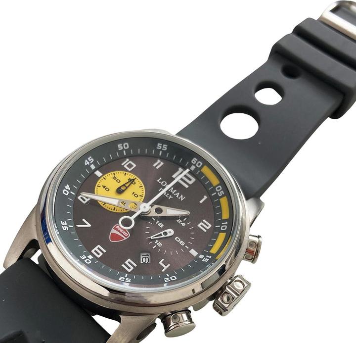 Produktbild Locman Italy Herrenuhr Ducati Ref. D106A01S (Analoguhr, 42 mm)