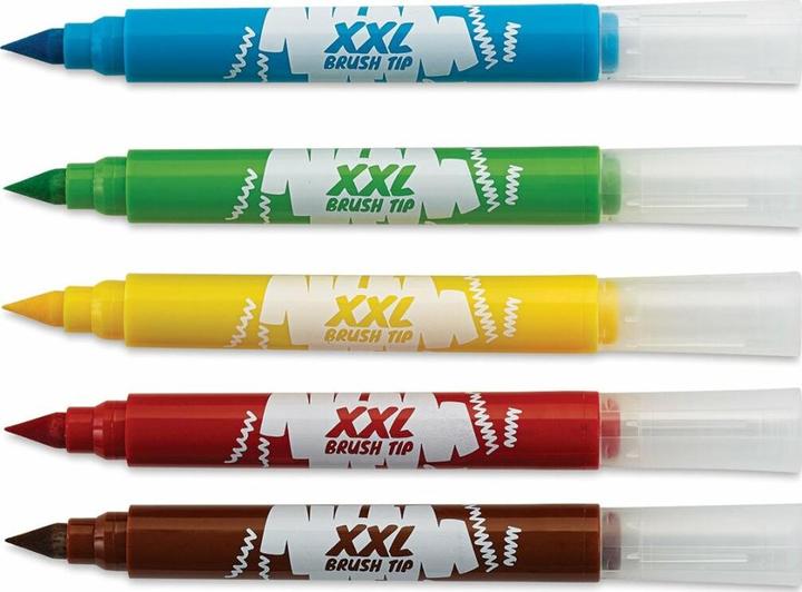 Produktbild Maped Fasermaler XXL COLOR'PEPS BRUSH TIP, 5er Kartonetui (Mehrfarbig, 5 x)