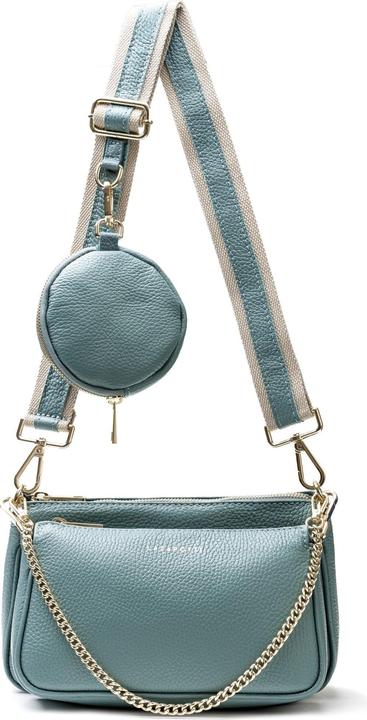 Lazarotti Milano Leather Umhängetasche Leder 23 cm