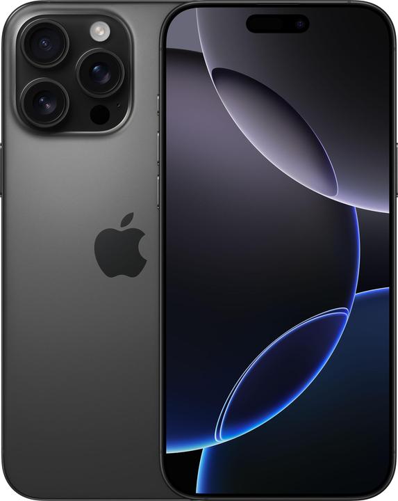 Apple iPhone 16 Pro Max (512 GB, Black Titanium, 6.90", SIM + eSIM, 48 Mpx, 5G)