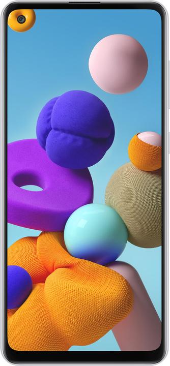 Image du produit Samsung Galaxy A21s FR (32 Go, Blanc, 6.50", Double SIM, 48 Mpx, 4G)