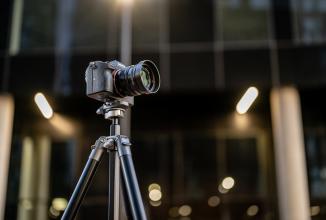 Produktbild Fotopro Fly 1 Aluminium Stativ Grau/Schwarz (Metall)