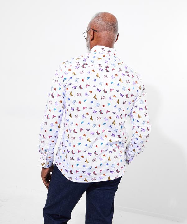 Produktbild Joe Browns Butterfly Print Contrast Trim Shirt (XL)