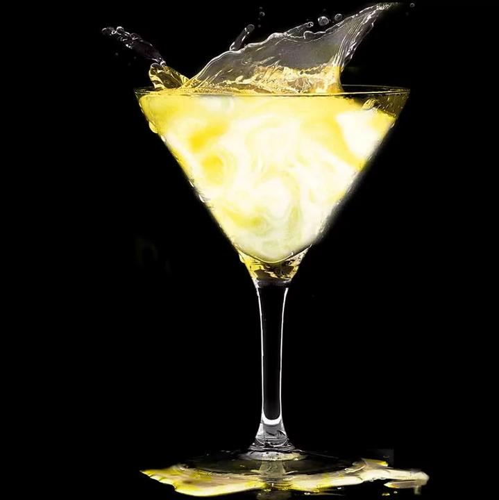 Image du produit Roxy & Rich Paillettes pour cocktails Perlglanz Gold