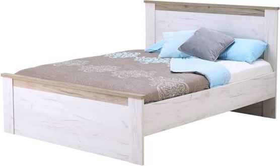 Produktbild Homestyle4u Doppelbett Ehebett Holzbett Gästebett Vintage (160 x 200 cm)