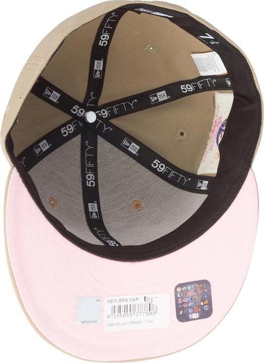 Immagine prodotto New Era 59Fifty Fitted Cap - Los Angeles Lakers beige cammello (7 1/4)