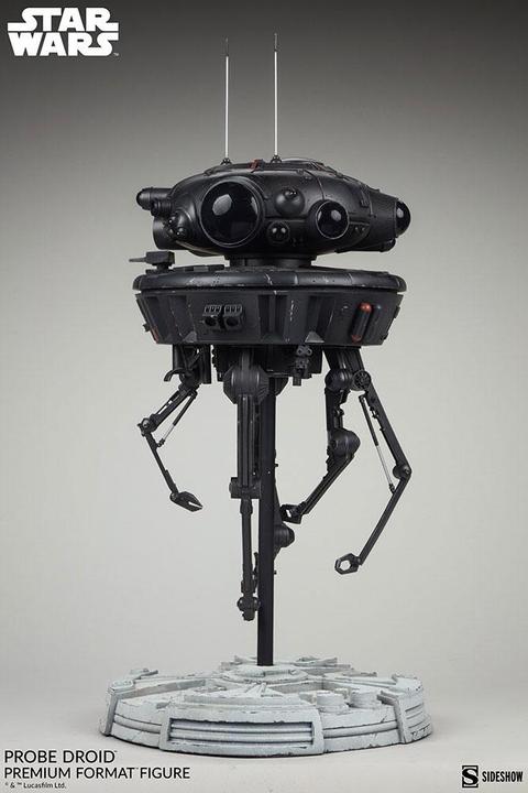 Actual product image Sideshow Star Wars statuette Premium Format Probe Droid 68 cm