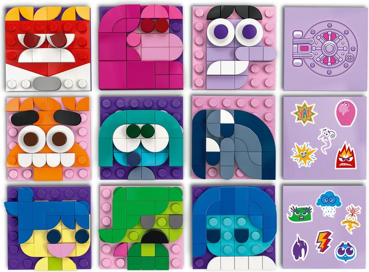 Actual product image LEGO Everything is upside down 2 mood cubes (43248, LEGO Disney)