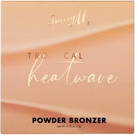 Actual product image Barry M Powder bronzer Heatwave (Powder Bronze r) 7 g - Shade: Tropical (Light) (Tropical, Bronzer, 7 g)