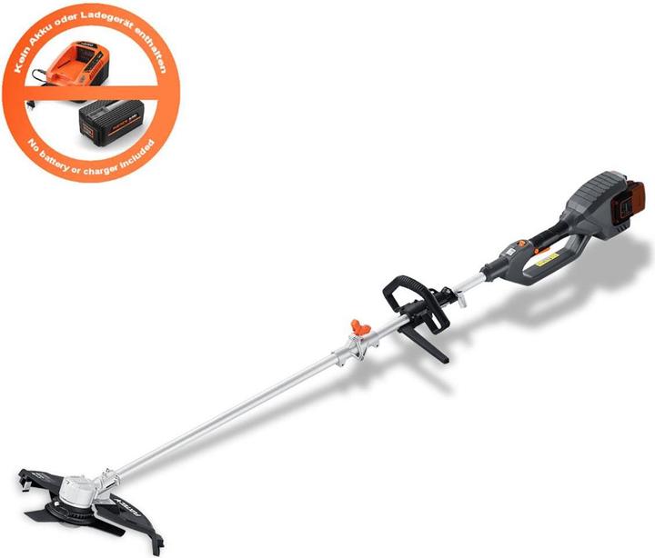 Fuxtec Decespugliatore a batteria da 40V FX-E2MS (Filo di taglio, Lama per taglio metalli)