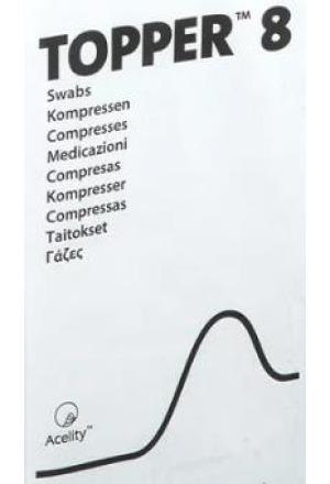 Produktbild Topper 8 NW Kompressen 10x20cm unsteril 200 Stk