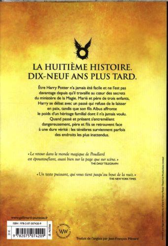 Immagine prodotto NoName HARRY POTTER - L'enfant Maudit - Roman (Francese, Rowling J. K., Tiffany John, Thorne Jack, 2016)
