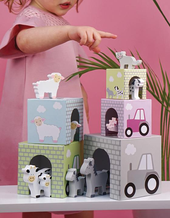 Actual product image Jabadabado Stacking cube