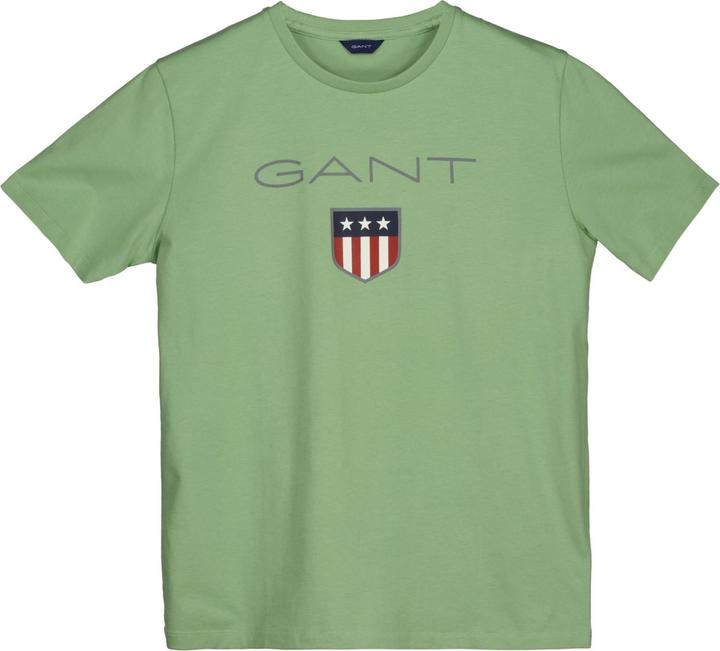 GANT T-Shirt Sportlich Bequem sitzend Shield Logo (176)