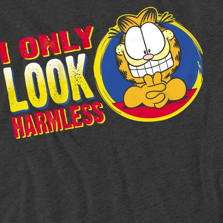 Image du produit Garfield - T-shirt ONLY LOOK HARMLESS - Adulte (S)