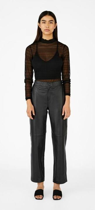 Image du produit Object Pantalon court en cuir (36)