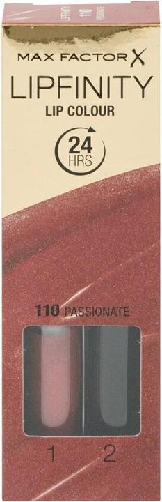 Actual product image Max Factor Lipfinity Lip Colour (110 Passionate)