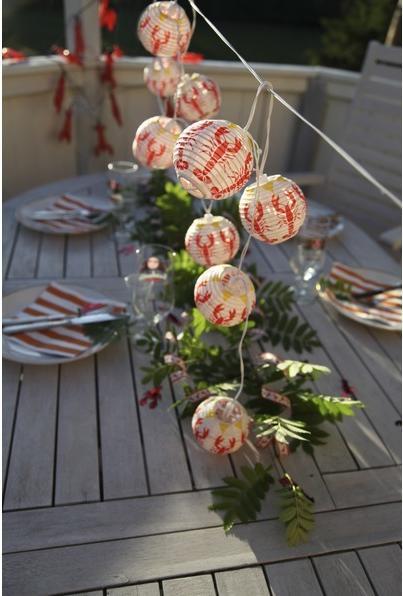 Image du produit Star Trading Guirlande lumineuse Crayfish Party Fonctionne avec des piles (1.40 m)