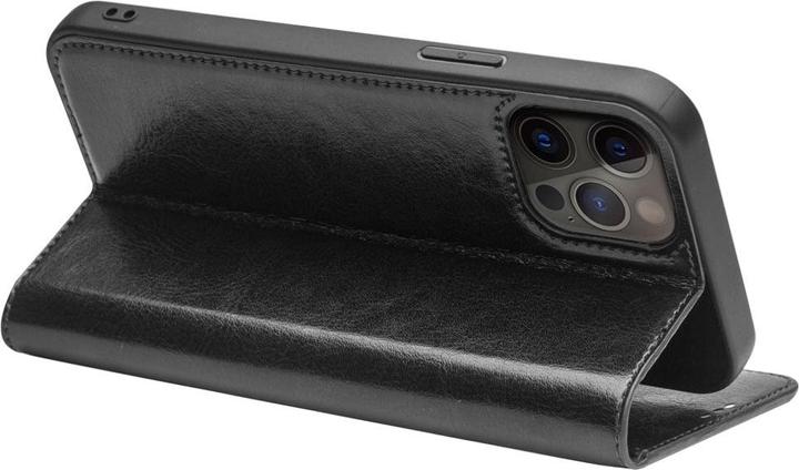 Actual product image QiAlino Fourre Flip cuir véritable (Apple iPhone 13 Pro)