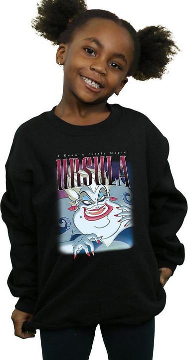 Immagine prodotto The Little Mermaid Felpa bambina Ursula Montage in cotone (116)