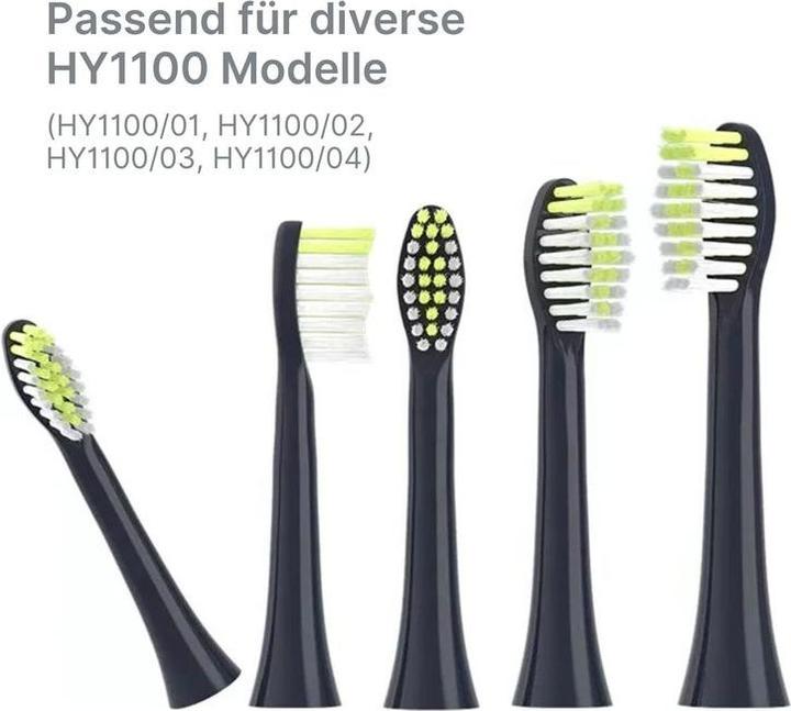 Produktbild Hermex Alternativer Zahnbürstenkopf zu Philips One HY1100 Serie Ersatzbürste (8 x)