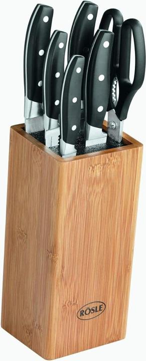 Image du produit Rösle Bloc de brosses et de couteaux CUISINE 7 pcs.