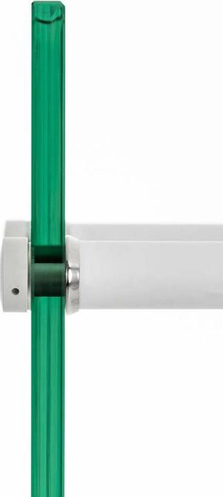Immagine prodotto CLP Porta legna Dacio in vetro trasparente 35x80x80, bianco (35 x 80 x 80 cm)