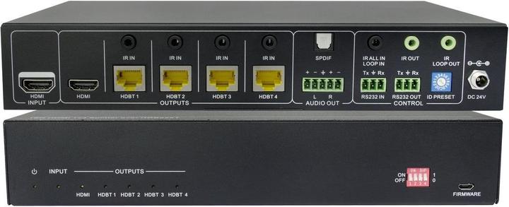 Image du produit Vivolink HDBT 2.0 splitter 1x4 avec